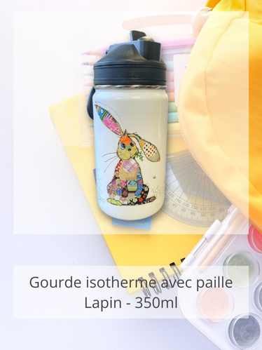 bouteille isotherme enfant lapin